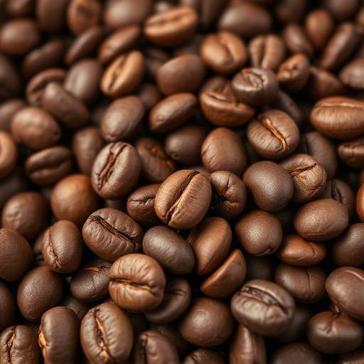 Freshly roasted coffee beans from Kilimanjaro Coffee Roasters